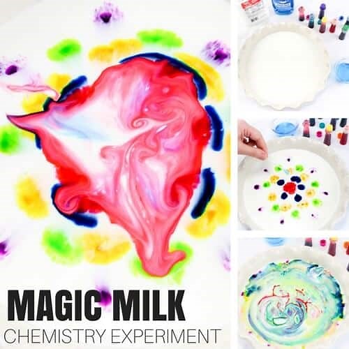 Magic Milk Science Experiment | Little Bins for Little Hands