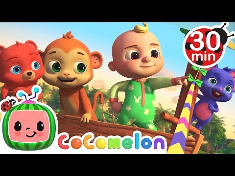 Apples and Bananas + More Popular Kids songs | Cocomelon | Animals for Kids | Animal Cartoons