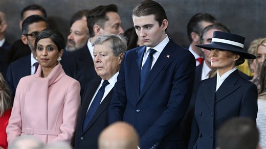 What did Barron Trump say to Biden at the inauguration? Eric Trump reveals moment