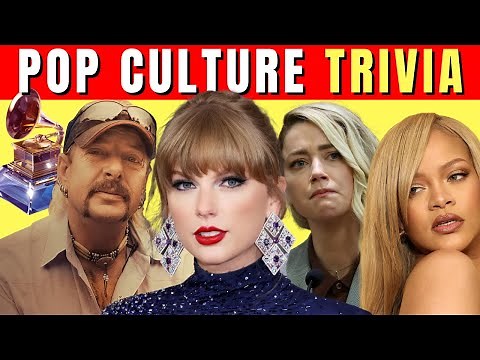 Pop Culture Quiz: Test Your Knowledge! | 40 Questions