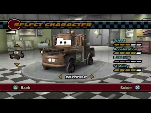 Cars (PS2 Gameplay)