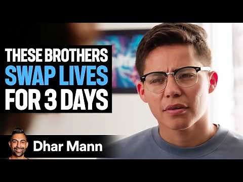 Opposite SIBLINGS SWAP LIVES For 72 Hours Ft. SSSniperWolf | Dhar Mann Studios