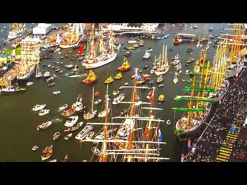 Timelapse SAIL 2015 in de Port of Amsterdam Drone Addicts