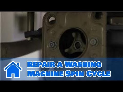 Washing Machine Repair : How to Repair a Washing Machine Spin Cycle