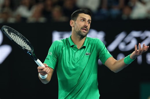 Novak Djokovic ontsnapt aan diskwalificatie tegen Botic v...
