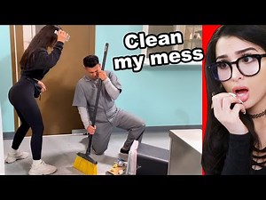 Mean Girl Bullies School Janitor For Doing His Job ft SSSniperWolf