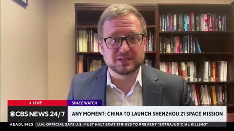 China's Shenzhou 21 mission launches into space