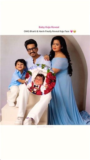 Baby Kaju Face Reveal💗🥹👶🏻#trendingshorts #viralshorts #bhartisingh #harshlimbachia