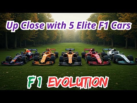 F1 Car Evolution (1948–2025): A Journey Through Time and Technology
