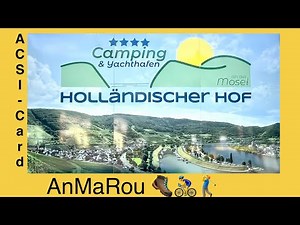 🇩🇪 Mosel Camping Holländischer Hof Senheim, between Cochem and Zell