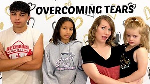 Crystal tries to spend time with each kid and ask them how they are working through the tears. Since a lot of our kids are adopted and have a hard past how did they over come it? Stuck on love helped, but what other things made a difference | Crazy Pieces