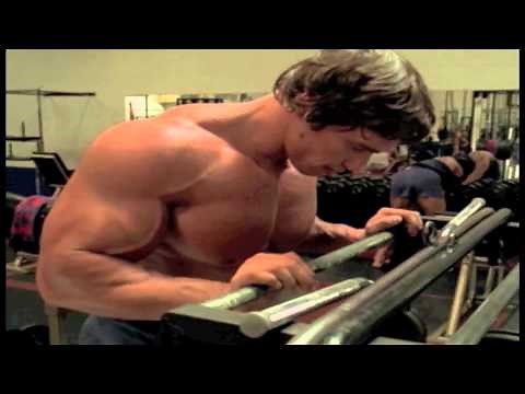 Bodybuilding - Arnold Schwarzenegger Training - Mr Olympia 1975