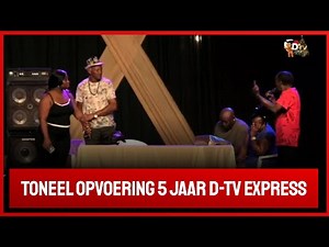 Toneel opvoering 5 jaar D-TV Express NIS