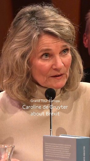 De Balie | During the Grand Tour Europe program, writer Caroline de Gruyter delved deeper into the discussion surrounding Brexit and the transparency... | Instagram