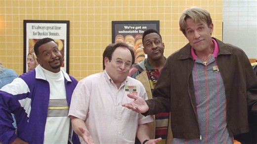 Ben Affleck, Jason Alexander, Alfonso Ribeiro, Jaleel White and more stars crack up in bloopers from their Super Bowl commercial. | Entertainment Tonight