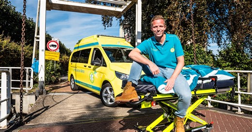 Stichting Ambulance Wens viert  mijlpaal van 25.000 wensen met bezoek van koning Willem-Alexander