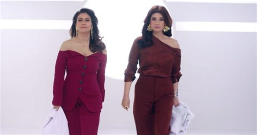 Watch: Kajol and Twinkle Khanna host a celebrity talk show