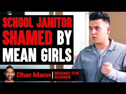 School Janitor Shamed By MEAN GIRLS ft. SSSniperWolf (Behind-The-Scenes) | Dhar Mann Studios