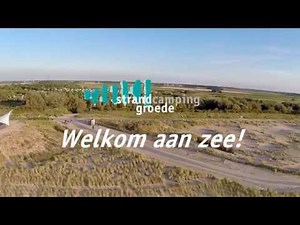 Strandcamping Groede vanuit de lucht