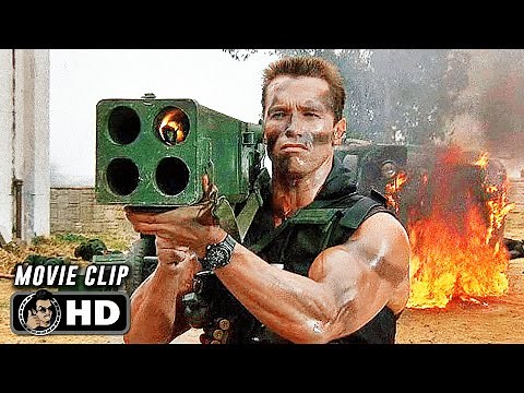 COMMANDO Clip - "Commando Rampage" (1985) Arnold Schwarzenegger