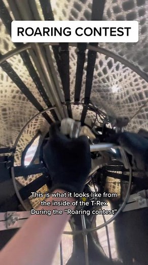 T-Rex Puppet Roaring Contest: Behind the Scenes