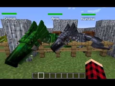 Minecraft - Mo Creatures Wyvern showcase!