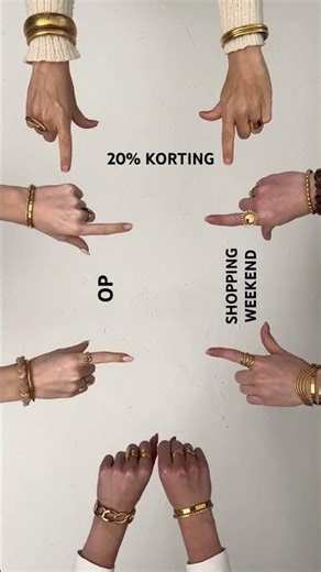 Dit weekend = SHOPPING WEEKEND! 🛍️