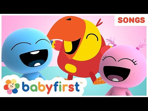 🎵The Happy Song + Laughing Song for Babies | Nursery Rhymes & Baby Songs Compilation | BabyFirst TV