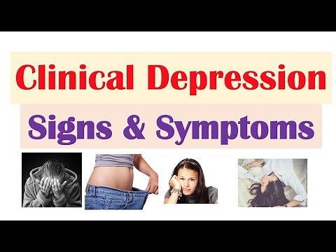 Clinical Depression Signs & Symptoms (& How It's Diagnosed)
