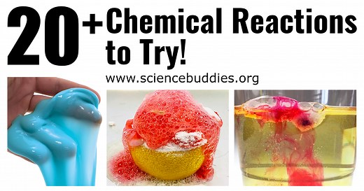 Teach Chemical Reactions - 20  Chemistry Lessons and Activities | Science Buddies Blog