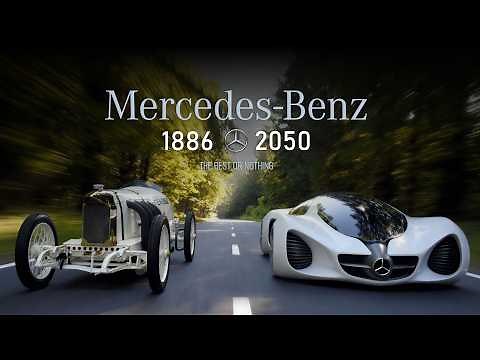 Mercedes-Benz Car Transformation | 1886 - 2050 Evolution in 3 Minutes