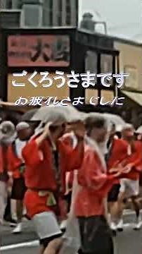 雨の弁慶祭りの下駄踊りと〆の花火2025年