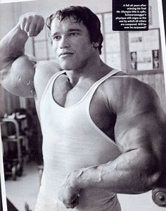 Arnold Schwarzenegger's Workout Routine for the 1975 Mr. Olympia