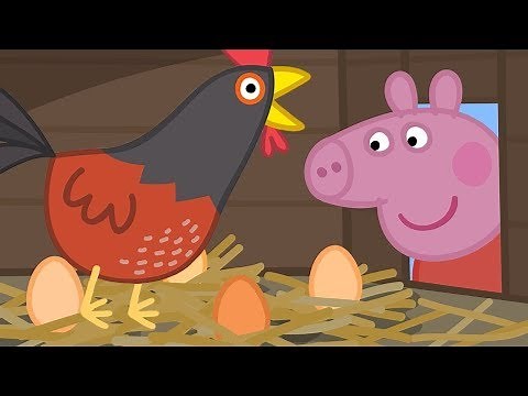 Peppa Pig Nederlands Compilatie Nieuwe Afleveringen 🐣 De Kippen Van Oma Big | Tekenfilm