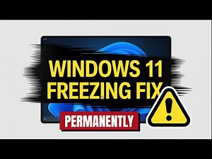 Windows 11 Keeps Freezing Randomly Fix It Permanently