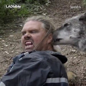 Meet Shaun Ellis, the man who lives with wolves! | LADbible Australia