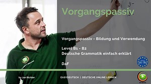 Vorgangspassiv | Einfache Erklärungen & Viele Übungen