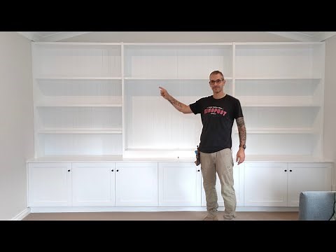 How to: built in TV wall unit