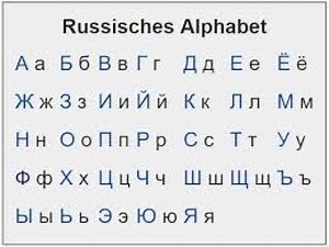 Russisches Alphabet