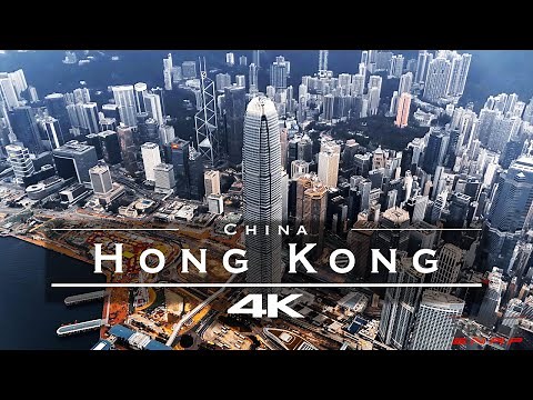 Hong Kong 🇭🇰 - by drone [4K]