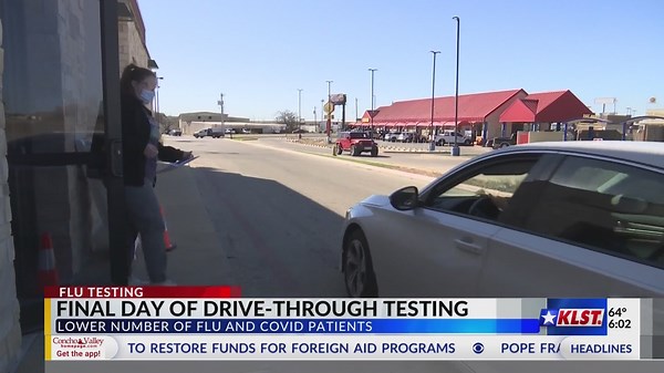 Final day of drive-through testing at Shannon