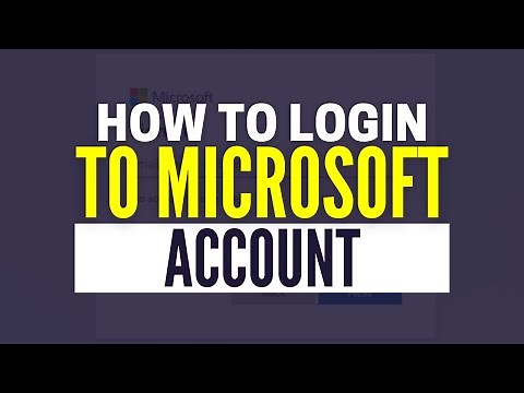 How To Sign In To Microsoft Account​