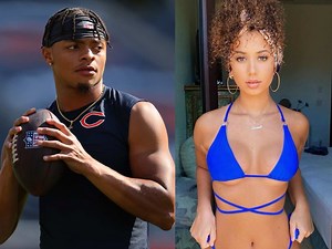 Is Justin Fields dating Instagram model Gianna Carmona?