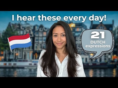 Learn 21 common DUTCH expressions in 12 minutes