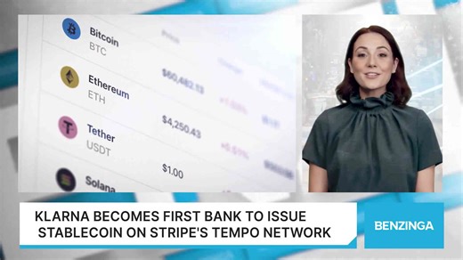Klarna Becomes First Bank To Issue Stablecoin On Stripe's Tempo Network
