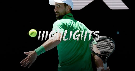 Hoogtepunten Francesco Maestrelli - Novak Djokovic - Australian Open