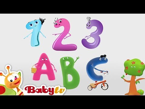ABC and Numbers Song Collection for Kids 😎 | Nursery Rhymes & Songs for Kids 🎵 | ‪@BabyTV‬