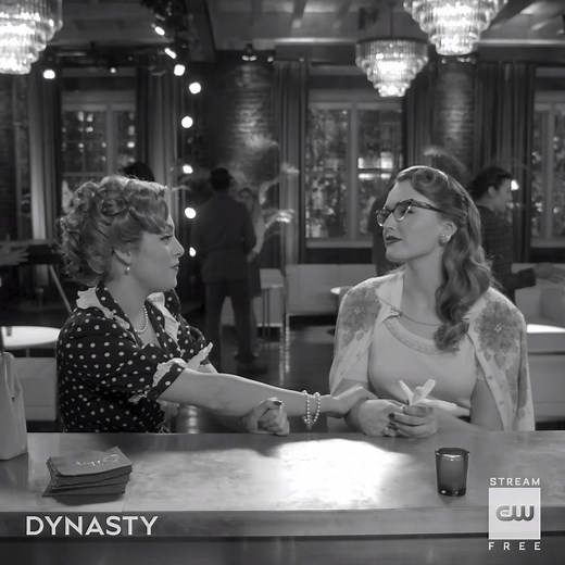 Filmed before a live studio audience 😉 Stream a new episode of Dynasty on The CW: go.cwtv.com/streamDYNfb | The CW