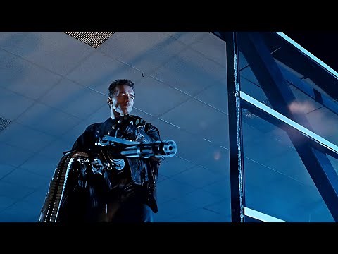 Trust me (T-800 with minigun) | Terminator 2 [Remastered]