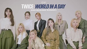 TWICE ONLINE CONCERT Beyond LIVE - TWICE : World in A Day Moving Poster TWICE #TWICE #트와이스 #TWICE_Beyond_LIVE #WorldinADay #Online_Concert | TWICE